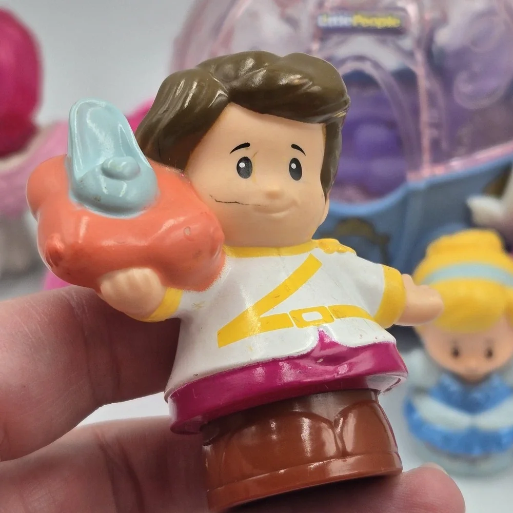 2012 Fisher Price Little People Disney Princess CINDERELLA'S COACH Carriage Work